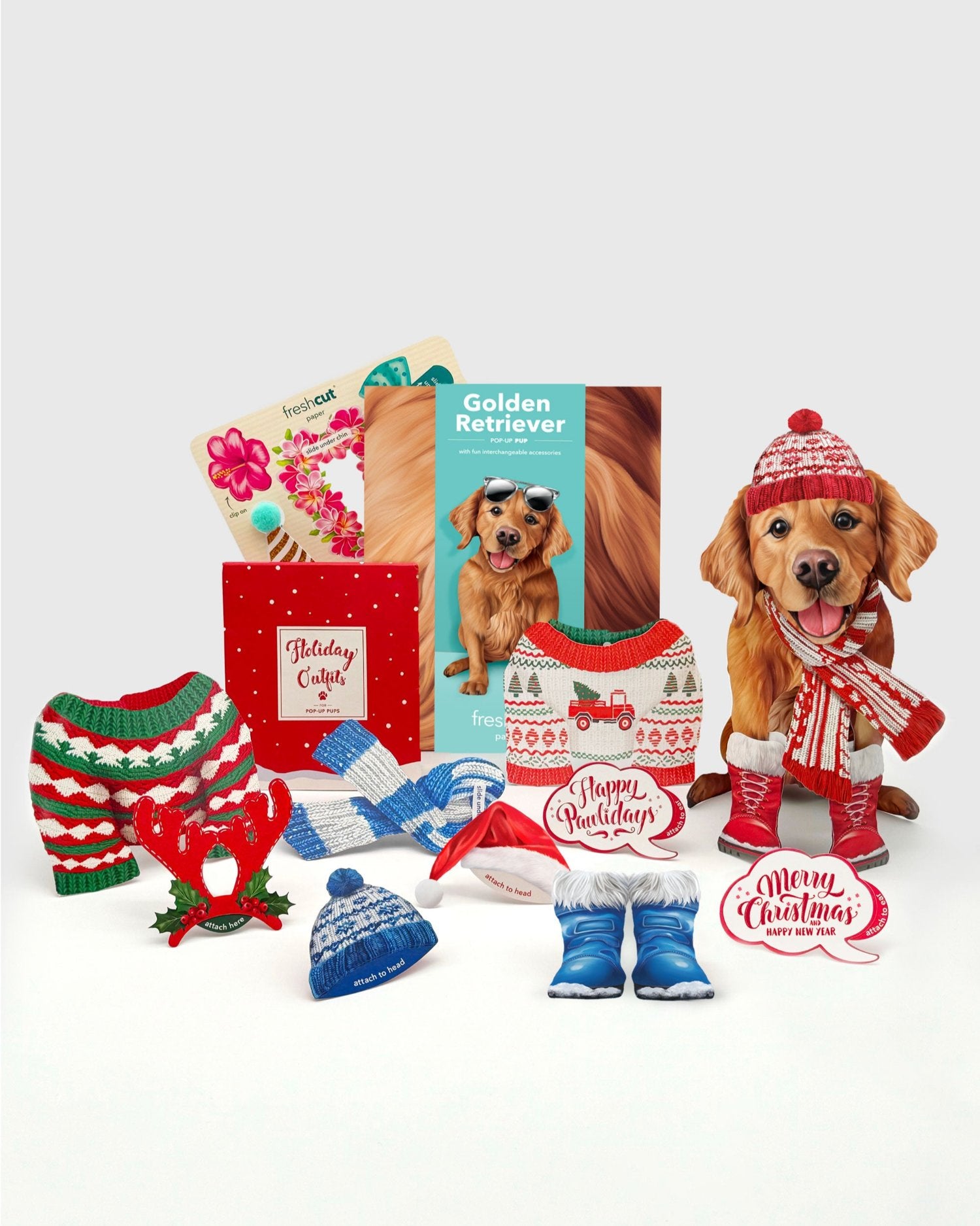 Golden Retriever Holiday Whats Included