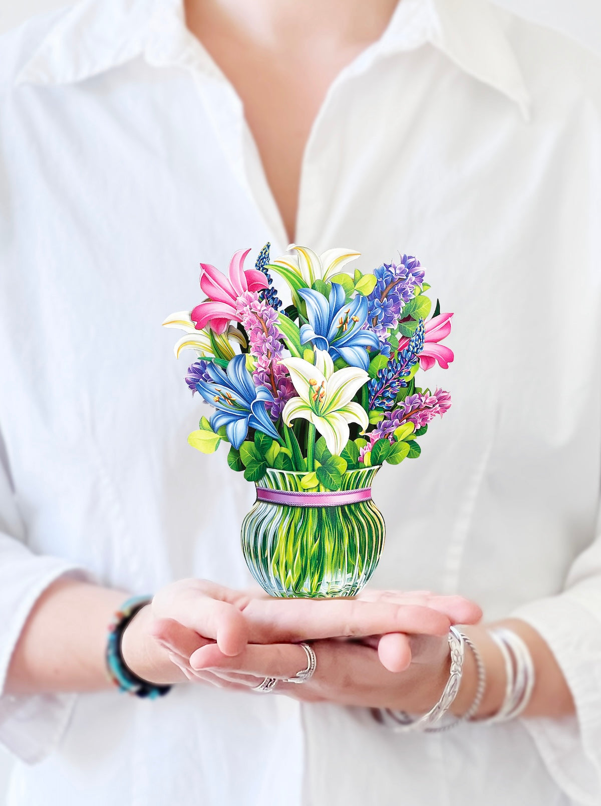 Mini Lilies and Lupines