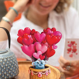 Mini Heart Balloons Pop-Up Card